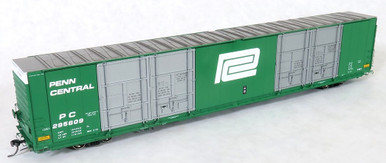 Tangent Scale Models HO 25513-01 Greenville 86′ Quad Plug Door Box Car Penn  Central ‘Delivery X-60-R 2-1970’ PC #295607