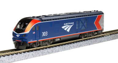Kato N 176-6052 DCC Ready Siemens ALC-42 Charger Amtrak Phase VI #303