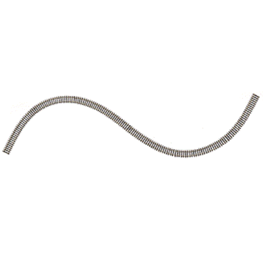 Atlas N 2500-100 Code 80 Super-Flex Track with Nickel Silver Rail