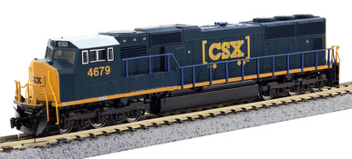 Kato N 176-7616 DCC Ready EMD SD70M w/Flat Radiators CSX 'Boxcar