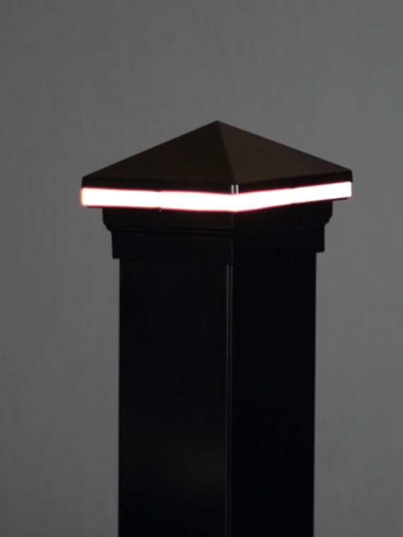 Aurora Iris Anello Post Cap 4" x 4"