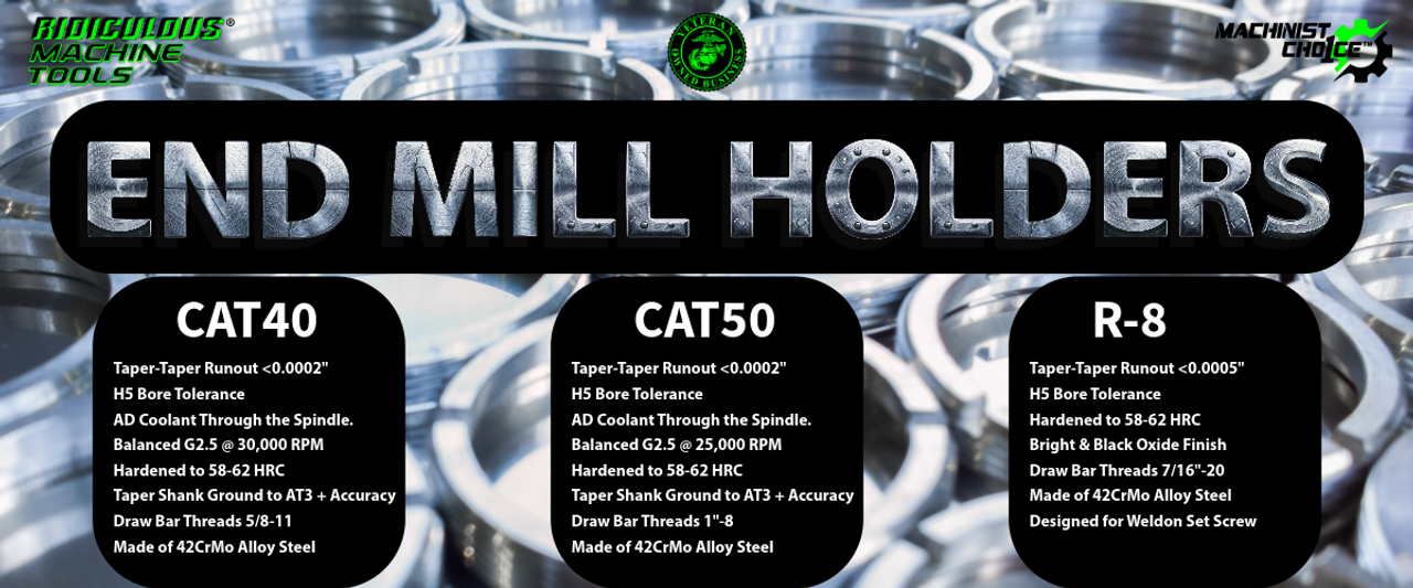END MILL HOLDERS