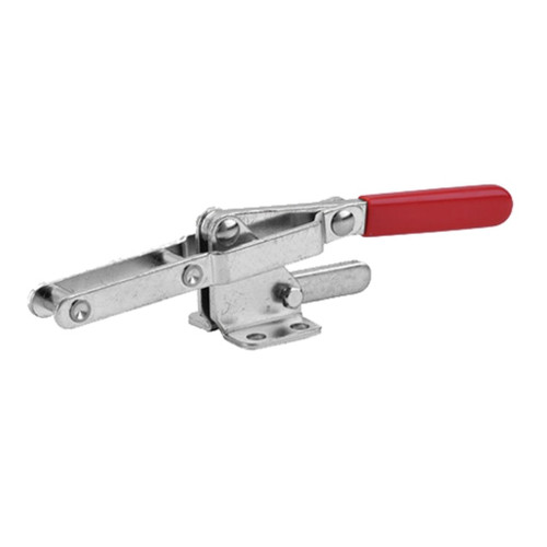 375LB Latch Toggle Clamp Solid Hook Flanged Machinist Choice™