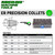 R.M.T. - Ridiculous Machine Tools ER 16 High Precision Spring Collets Metric (0.0003) T.I.R.Machinist Choice 