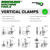 RMT Vertical Clamp Specs (Same as 201-UB)