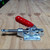 R.M.T. - Ridiculous Machine Tools 600LB 5/16-18  FLANGE BSE MNT  45 DEGREE HANDLE STRAIGHT LINE CLAMP INTERNAL THREAD Machinist Choice™ 