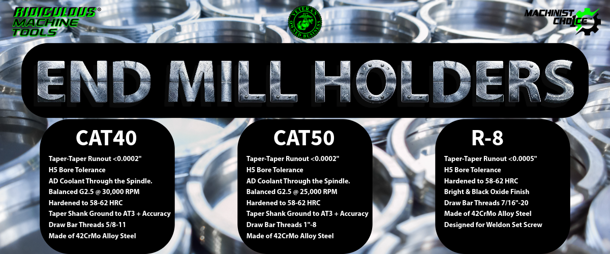 END MILL HOLDERS