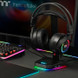 Thermaltake E1 RGB Gaming Headset Stand with 2 x USB3.0 Hub & Audio Port