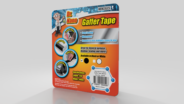 Vistara Gaffer Tape Black