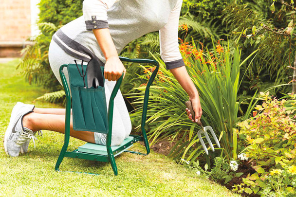 Vistara 2-in-1 Foldable Garden Kneeler & Seat: Experience Comfort and Convenience in Your Garden Tasks