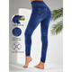 Vistara Comfy Jeggings - Blue - S/M