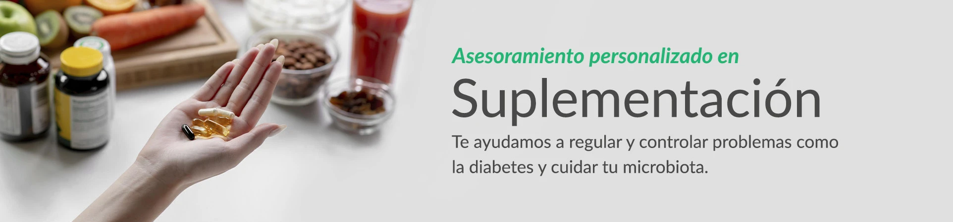 Suplementación en farmacia óptica la paz