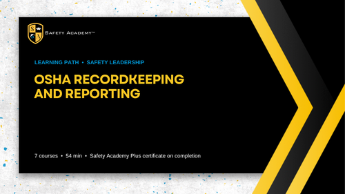 OSHA Recordkeeping and Reporting