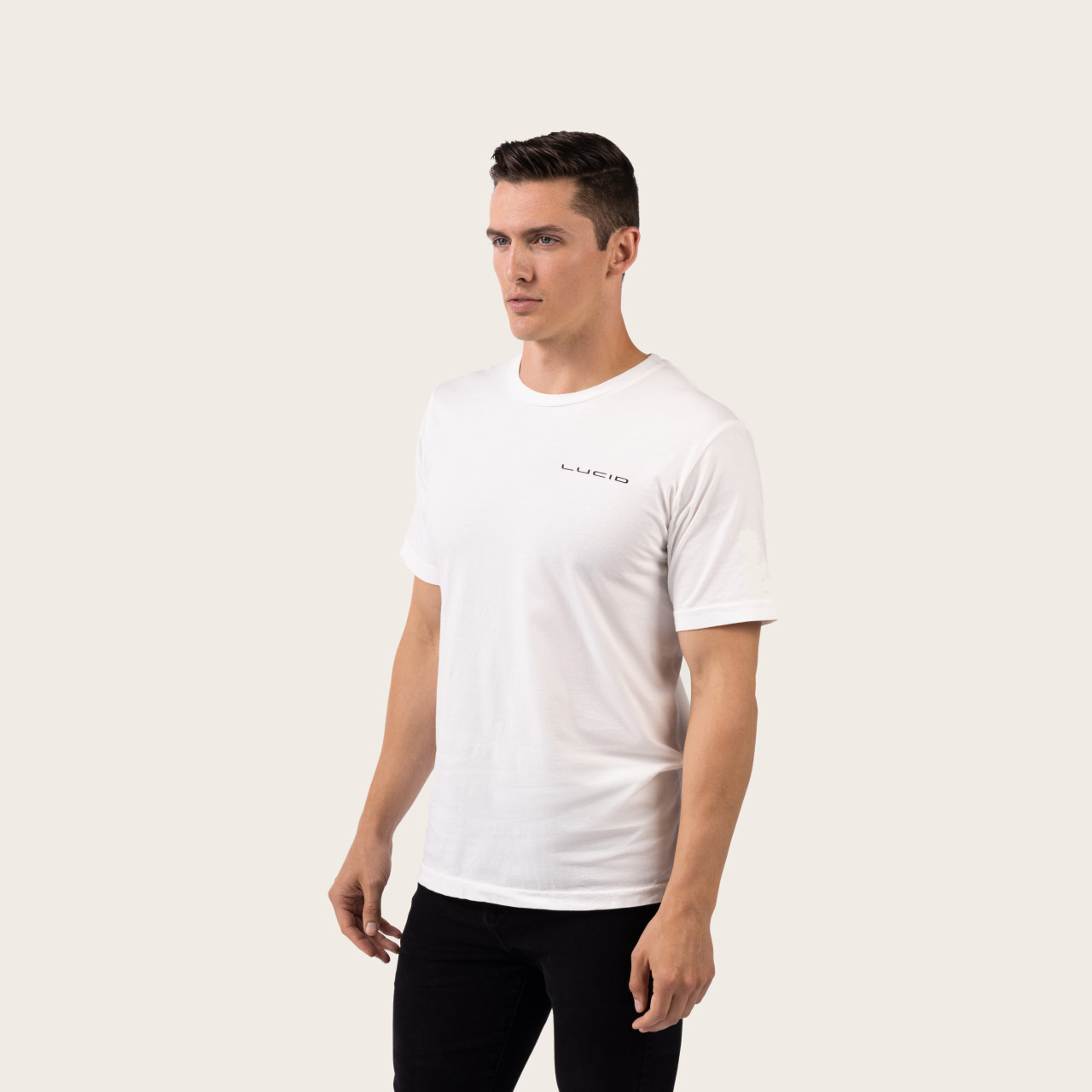 ◆MOONDAL◆ Eve Cotton Tshirt in White Men's - Cotton Tee - White