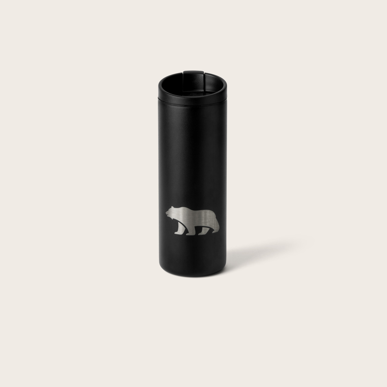 Stainless Steel Tumbler - Matte Black, 16 fl oz