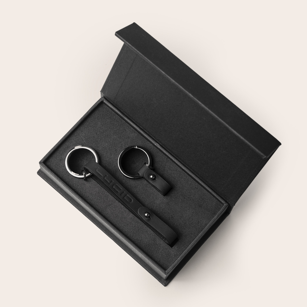 Lucid Leather Key Strap Gift Set - store.lucidmotors.com