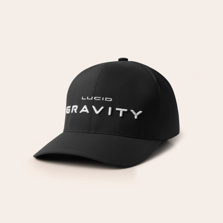 Lucid Gravity Fitted Cap - Black