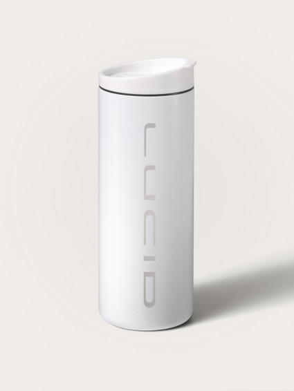 Lucid Travel Tumbler, White