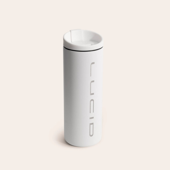 Lucid Travel Tumbler, White