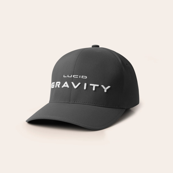 Lucid Gravity Fitted Cap - Grey