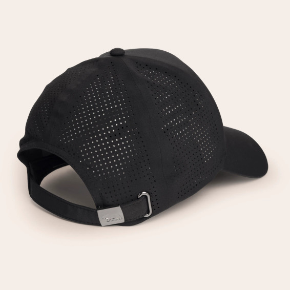 Lucid Bear Emblem Adjustable Cap, Black