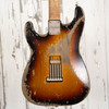 Xotic XSC-1 - 3-Tone Sunburst, Super Heavy Aging, 5A Roasted Flame Maple Neck
