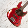 Xotic XJ1T-4 Bass - Candy Apple Red Over Sunburst (Used)