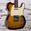 Xotic XTC-1 - 3-Tone Sunburst, Super Heavy Aging