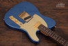 Forshage GT - Lake Placid Blue  w/ Anodized Gold Pickguard