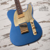 Forshage GT - Lake Placid Blue  w/ Anodized Gold Pickguard