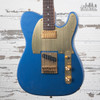 Forshage GT - Lake Placid Blue  w/ Anodized Gold Pickguard