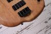 Muckelroy Charger 4-String Fretted Bass - Natural (Used)