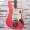 Nash B-6 Bass 6 - Fiesta Red, Matching Headstock, Light Aging