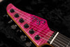 Suhr Custom Modern - Magenta Pink Stain Top, Natural Back