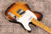 Fender Custom Shop LTD '58 Telecaster - Heavy Relic Faded Aged Chocolate 3-Tone Sunburst (Used)