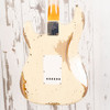 Fender Custom Shop '61 Stratocaster - Heavy Relic Vintage White over 3-Tone Sunburst (Used)