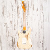 Fender Custom Shop '61 Stratocaster - Heavy Relic Vintage White over 3-Tone Sunburst (Used)