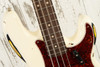 Nash PB-63 - Olypmic White Over Sunburst, Nautilus Neck, Matching Headstock