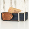 Heroes ATX Denim Guitar Strap mkII - Raw Indigo