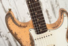 Fender Andy Hicks Masterbuilt 1962 Roasted Stratocaster Ultimate Relic - Shell PInk
