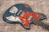 Novo Serus J - Lake Como Blue Over '64 3-Tone Sunburst w/ Lollartrons