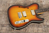 Suhr Custom Classic T Antique, Semi-Hollow - 3 Tone Sunburst, Bound Top w/ Matching Headstock