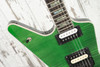 Dean Z 79 Floyd Custom - Transparent Green, Lefty (Used)