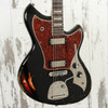 Novo Serus J - Bull Black Over '64 3-Tone Sunburst w/ Lollar Firebird Pickups