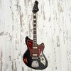 Novo Serus J - Bull Black Over '64 3-Tone Sunburst w/ Lollar Firebird Pickups