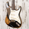 Fender Custom Shop Master Built Dale Wilson '61 Stratocaster Black Over 3 Tone Sunburst, Suhr Pickups (Used)
