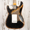 Fender Custom Shop Master Built Dale Wilson '61 Stratocaster Black Over 3 Tone Sunburst, Suhr Pickups (Used)
