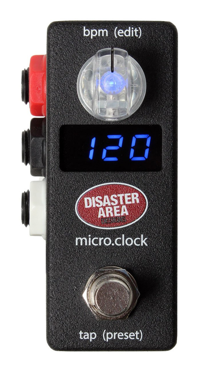 Disaster Area micro.clock Tap Tempo Controller - Austin
