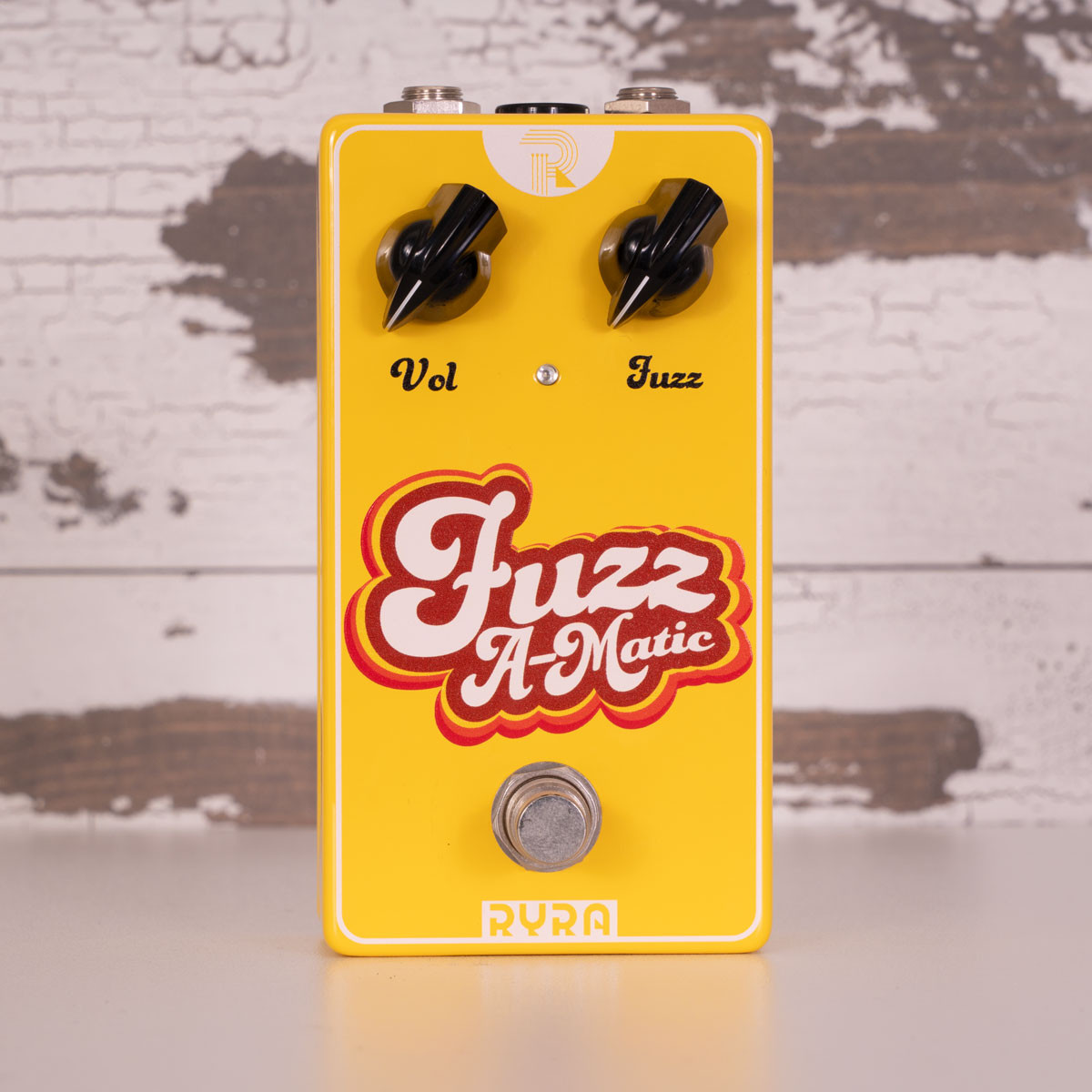 Fuzz RYRA A-Matic Pedal - | White — – Fuzz-A-Matic Yellow LEP