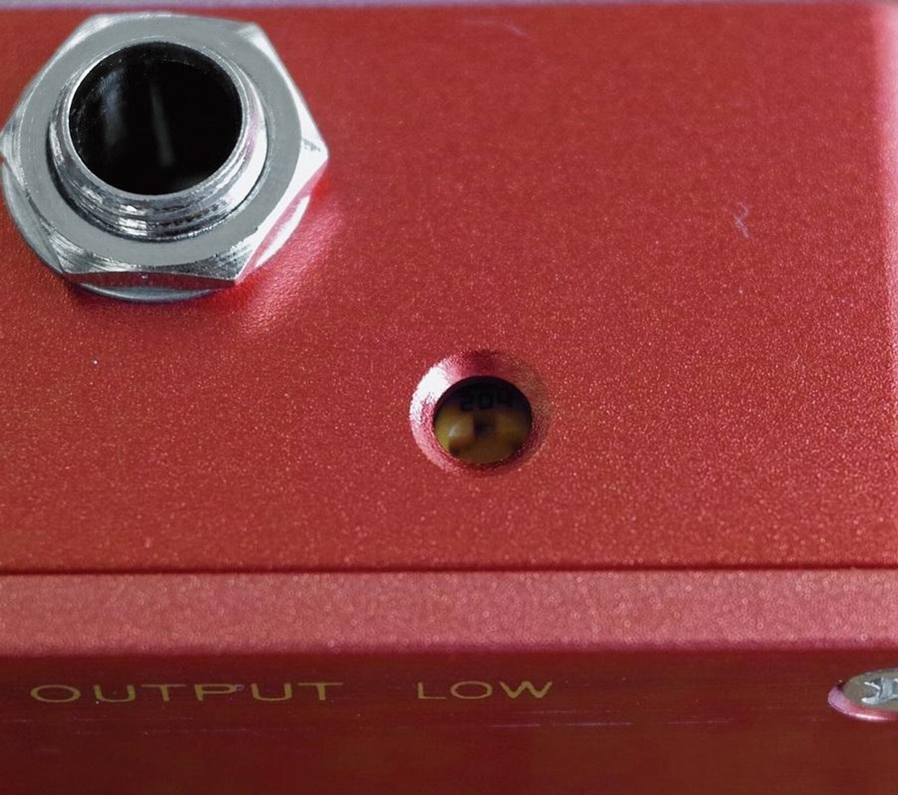 One Control Strawberry Red Overdrive - BJF Series FX - Austin